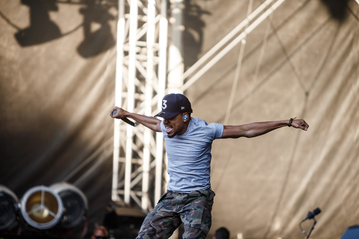 2022-08-12 - Chance the rapper från Way Out West, Göteborg