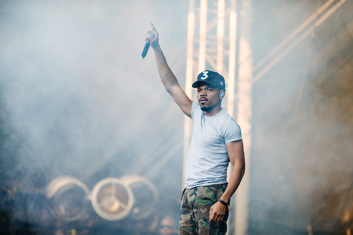 2022-08-12 - Chance the rapper från Way Out West, Göteborg