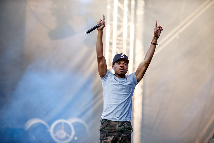 2022-08-12 - Chance the rapper från Way Out West, Göteborg