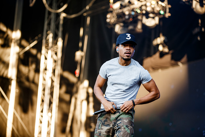 2022-08-12 - Chance the rapper från Way Out West, Göteborg
