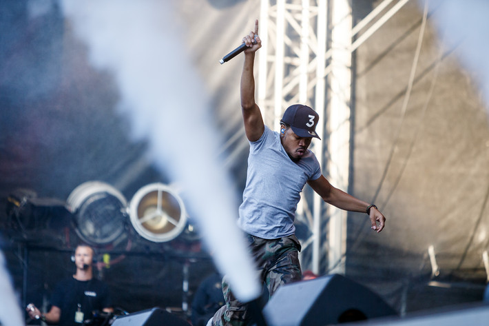 2022-08-12 - Chance the rapper från Way Out West, Göteborg