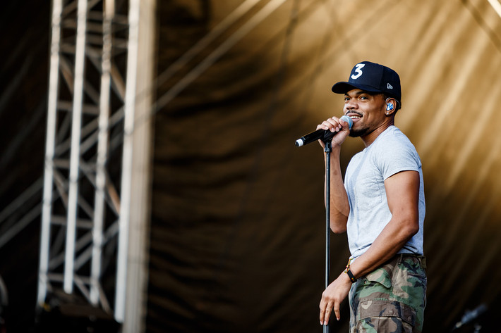 2022-08-12 - Chance the rapper från Way Out West, Göteborg