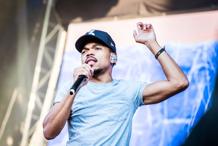 2022-08-12 - Chance the rapper från Way Out West, Göteborg