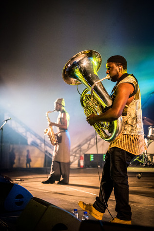 2022-08-12 - Sons of Kemet från Way Out West, Göteborg