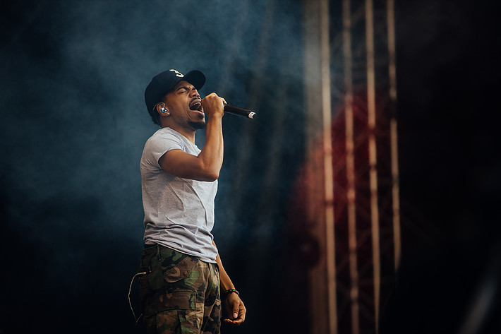 2022-08-12 - Chance the rapper från Way Out West, Göteborg