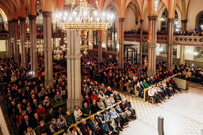 2022-12-01 - Tommy Körberg från Oscar Fredriks Kyrka, Göteborg