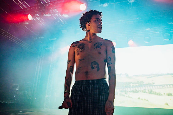 2022-08-13 - slowthai från Way Out West, Göteborg