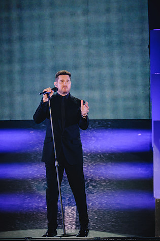 2023-02-19 - Michael Bublé från Hallenstadion, Zürich