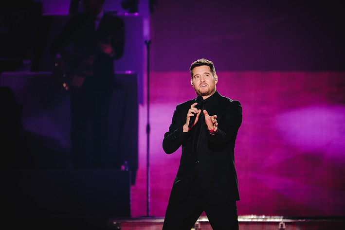 2023-02-19 - Michael Bublé från Hallenstadion, Zürich