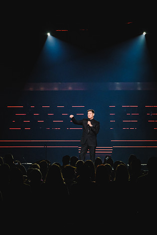 2023-02-19 - Michael Bublé från Hallenstadion, Zürich