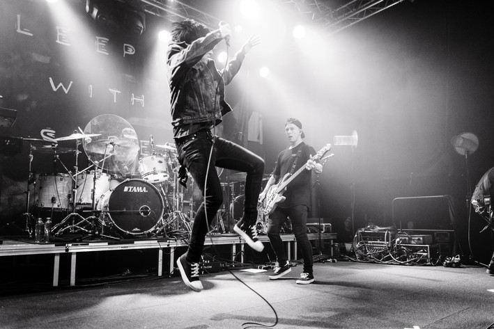 2023-02-28 - Sleeping With Sirens från Fryshuset, Stockholm