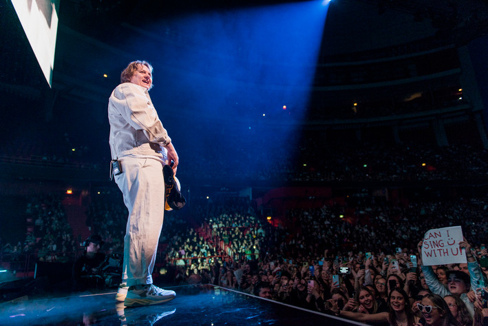 2023-03-05 - Lewis Capaldi från Avicii Arena, Stockholm