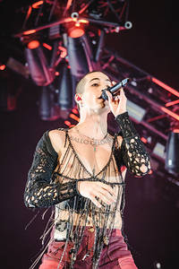 2023-04-26 - Måneskin från Hallenstadion, Zürich