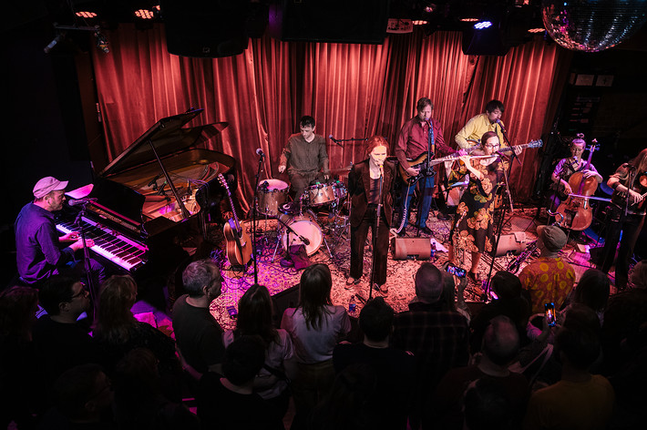 2023-05-08 - James Yorkston, Nina Person & The Second Hand Orchestra från Fasching, Stockholm