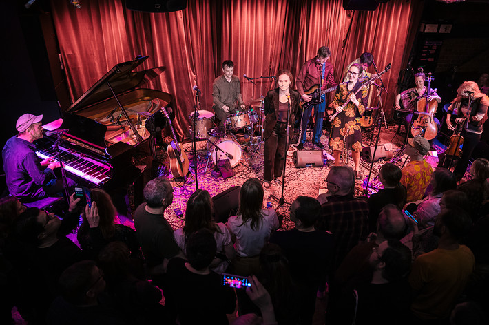 2023-05-08 - James Yorkston, Nina Person & The Second Hand Orchestra från Fasching, Stockholm