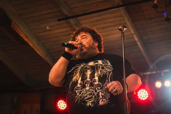 2023-06-01 - Kev Riddles Baphomet från Muskelrock, Alvesta