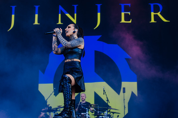 2023-06-07 - Jinjer från Sweden Rock Festival, Sölvesborg