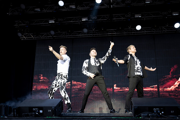 2023-05-28 - Westlife från Gröna Lund, Stockholm