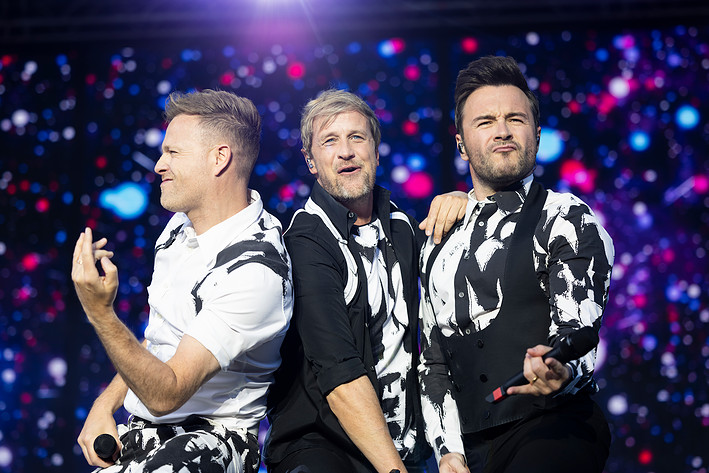 2023-05-28 - Westlife från Gröna Lund, Stockholm