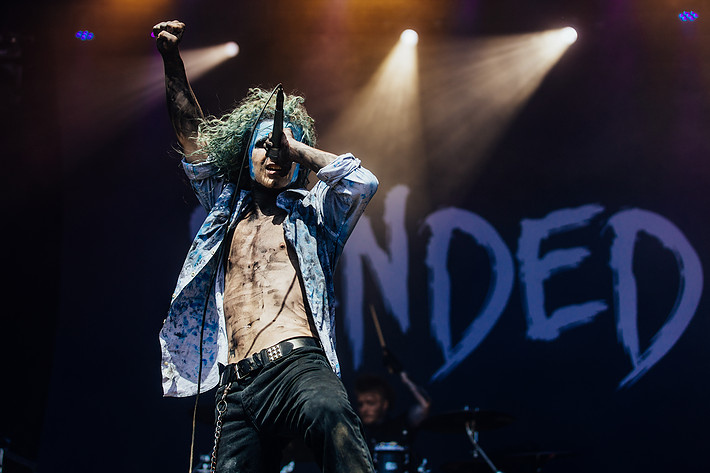 2023-06-09 - Vended från Sweden Rock Festival, Sölvesborg