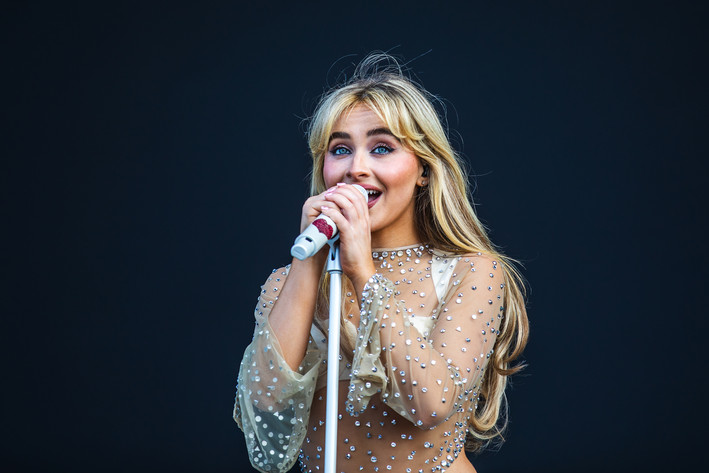 2023-06-29 - Sabrina Carpenter från Lollapalooza, Stockholm