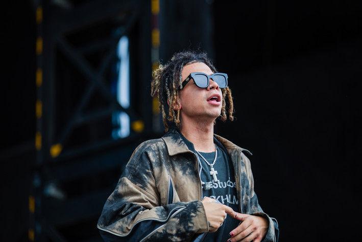 2023-06-30 - Iann Dior från Lollapalooza, Stockholm