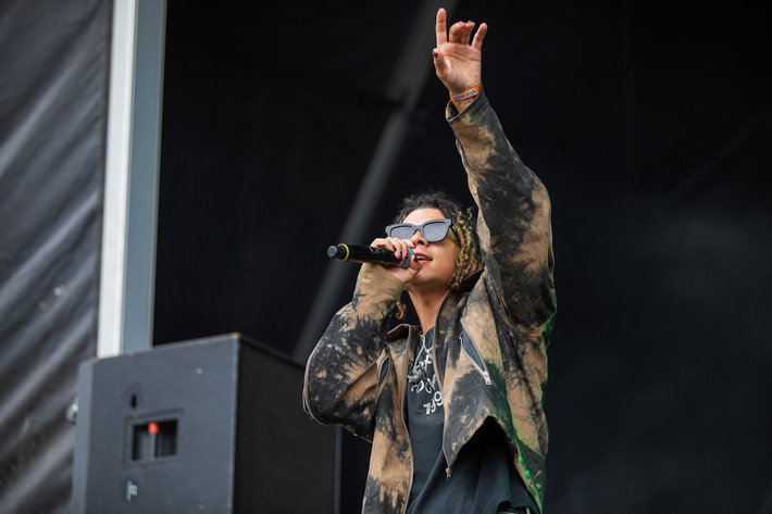 2023-06-30 - Iann Dior från Lollapalooza, Stockholm
