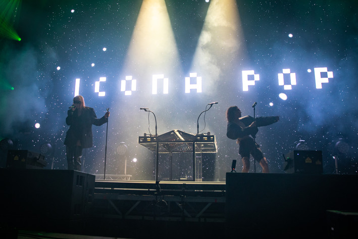 2023-06-30 - Icona Pop från Lollapalooza, Stockholm