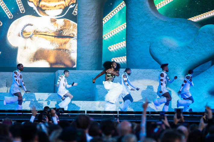 2023-07-01 - Lil Nas X från Lollapalooza, Stockholm