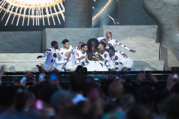 2023-07-01 - Lil Nas X från Lollapalooza, Stockholm
