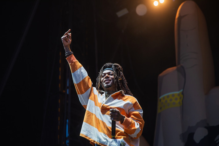 2023-07-01 - J.I.D från Lollapalooza, Stockholm