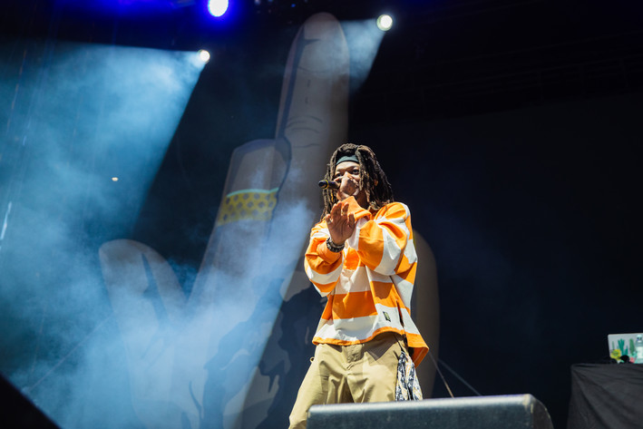 2023-07-01 - J.I.D från Lollapalooza, Stockholm