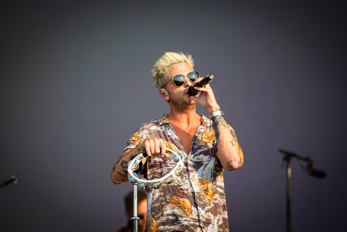 2023-07-01 - OneRepublic från Lollapalooza, Stockholm