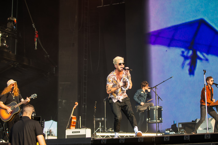 2023-07-01 - OneRepublic från Lollapalooza, Stockholm