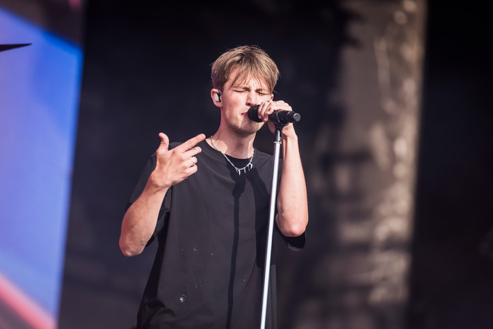 2023-07-01 - Victor Leksell från Lollapalooza, Stockholm