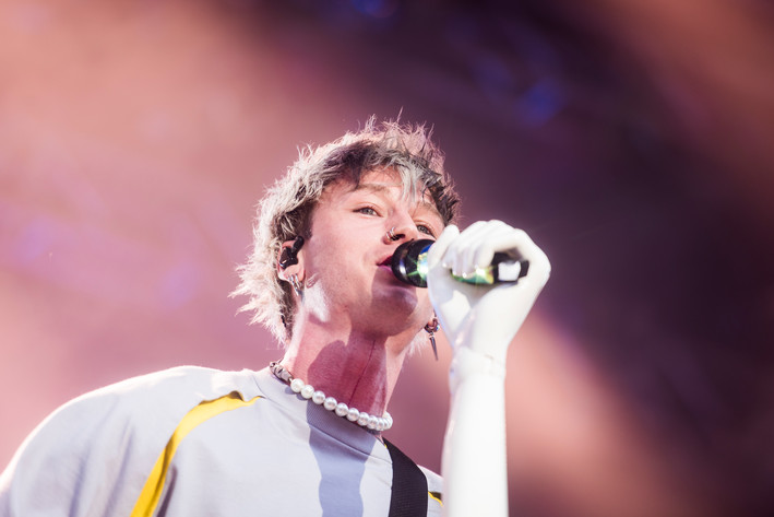 2023-07-12 - Machine Gun Kelly från Gröna Lund, Stockholm