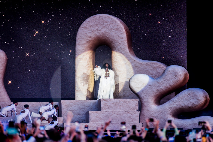 2023-07-01 - Lil Nas X från Lollapalooza, Stockholm