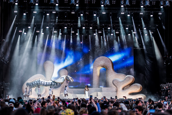 2023-07-01 - Lil Nas X från Lollapalooza, Stockholm