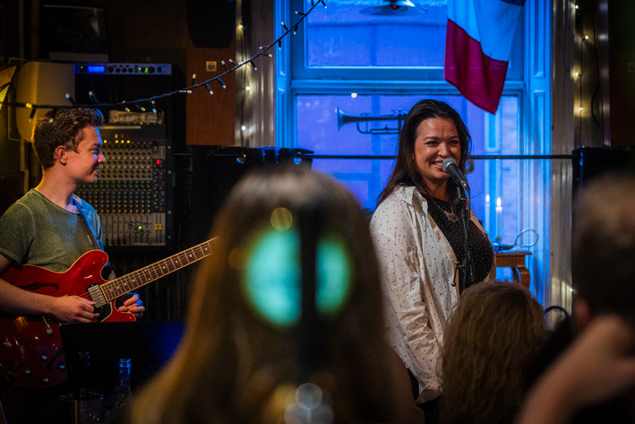 2023-07-14 - Stína Ágústsdóttir från Glenn Miller Café, Stockholm