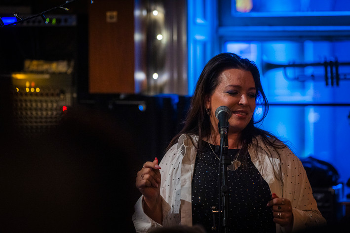 2023-07-14 - Stína Ágústsdóttir från Glenn Miller Café, Stockholm