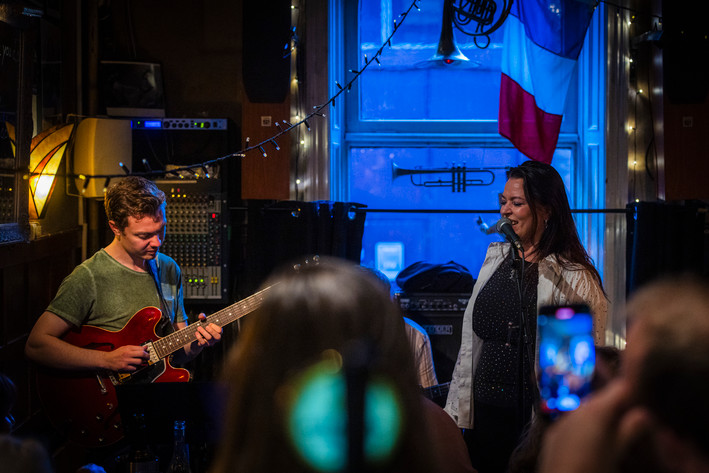 2023-07-14 - Stína Ágústsdóttir från Glenn Miller Café, Stockholm