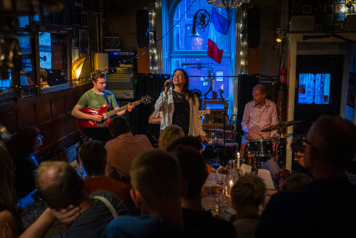 2023-07-14 - Stína Ágústsdóttir från Glenn Miller Café, Stockholm