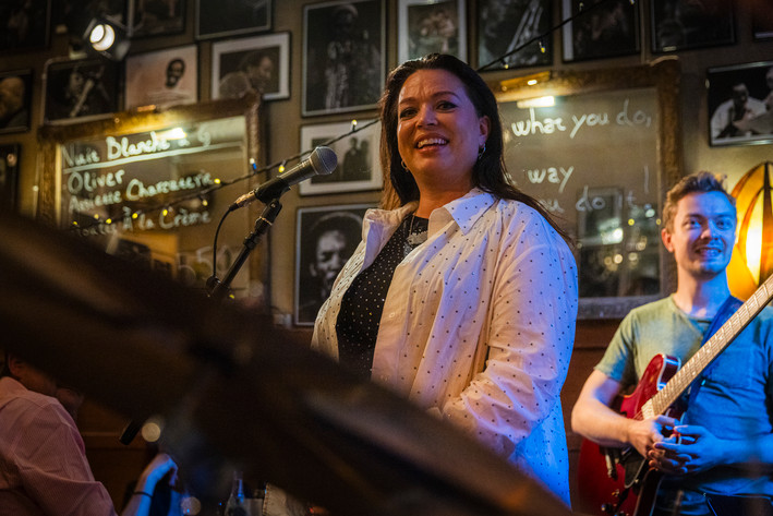 2023-07-14 - Stína Ágústsdóttir från Glenn Miller Café, Stockholm