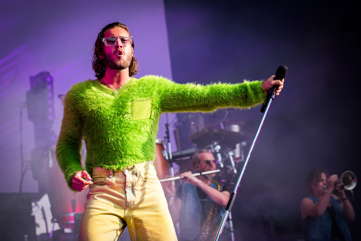 2023-07-14 - Benjamin Ingrosso från Olympia Stage, Helsingborg