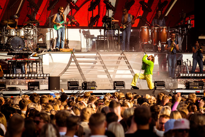 2023-07-14 - Benjamin Ingrosso från Olympia Stage, Helsingborg