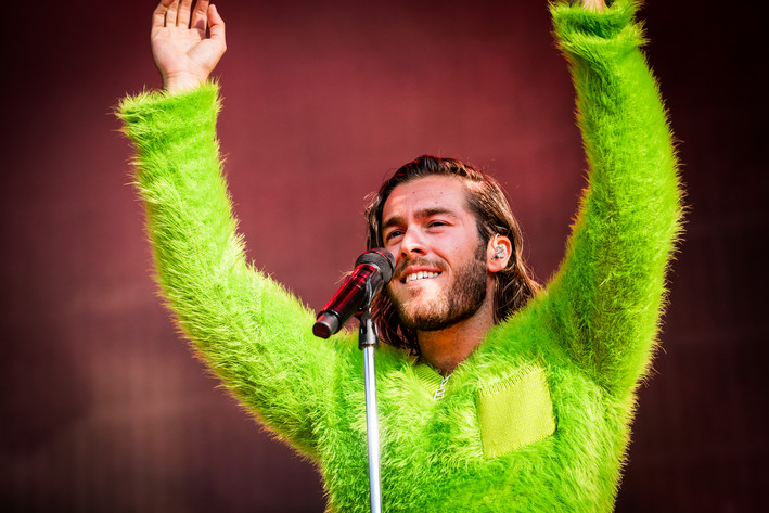 2023-07-14 - Benjamin Ingrosso från Olympia Stage, Helsingborg