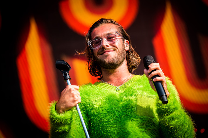 2023-07-14 - Benjamin Ingrosso från Olympia Stage, Helsingborg