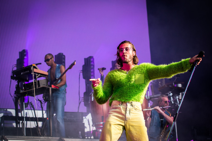 2023-07-14 - Benjamin Ingrosso från Olympia Stage, Helsingborg