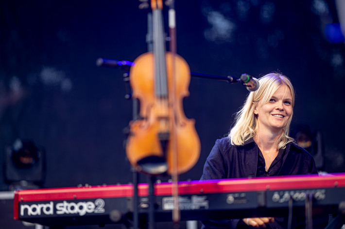 2023-07-21 - Frida Johansson band från Trästockfestivalen, Skellefteå