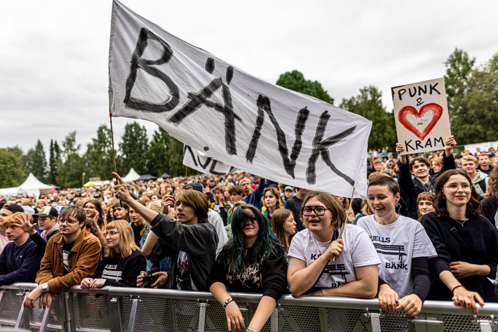 2023-07-21 - Kjells Bänk från Trästockfestivalen, Skellefteå